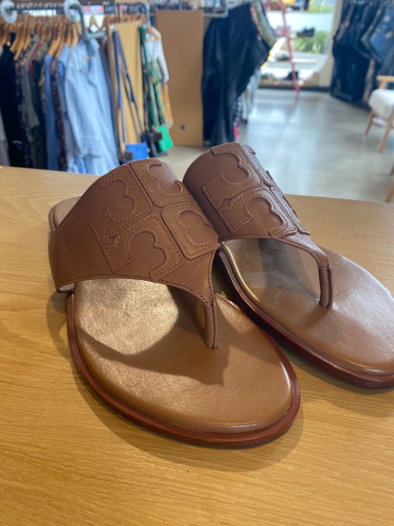 Tan Tory Burch Sandals, 40 – Reinvent Boutique Lincoln