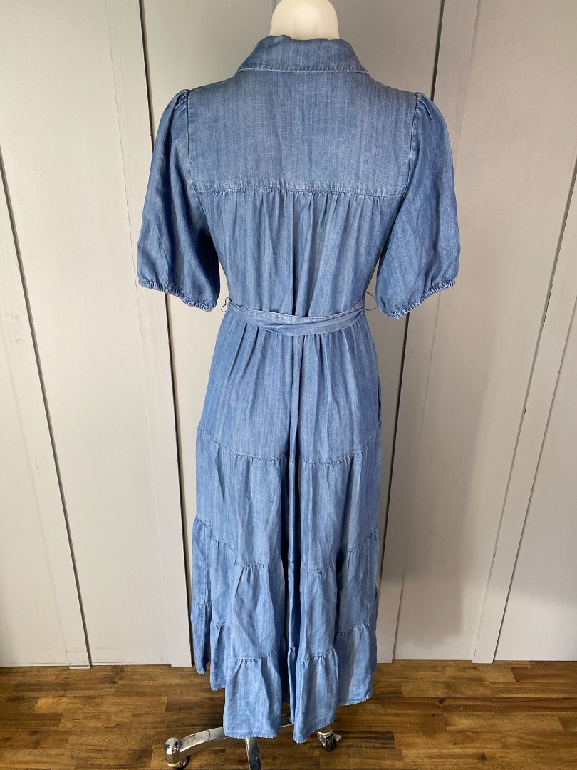 Green & White Witchery Dress, 12 – Reinvent Boutique Lincoln