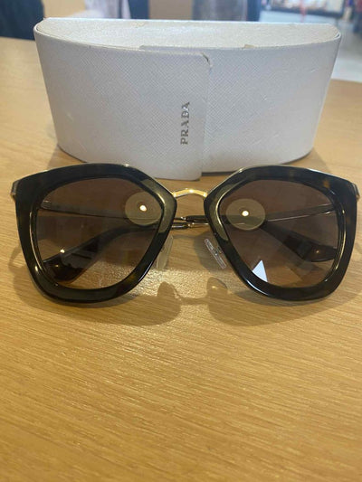 Tortoiseshell & Gold Prada Sunglasses