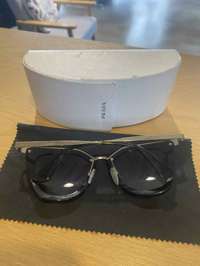 Tortoiseshell & Gold Prada Sunglasses