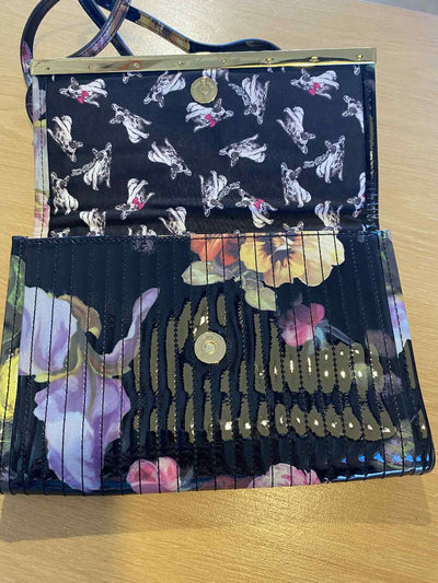 Black Floral Ted Baker Bags, 24cm x 17cm x 4cm