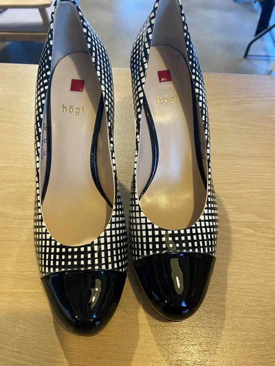 Black & White Hogl Shoes, 38