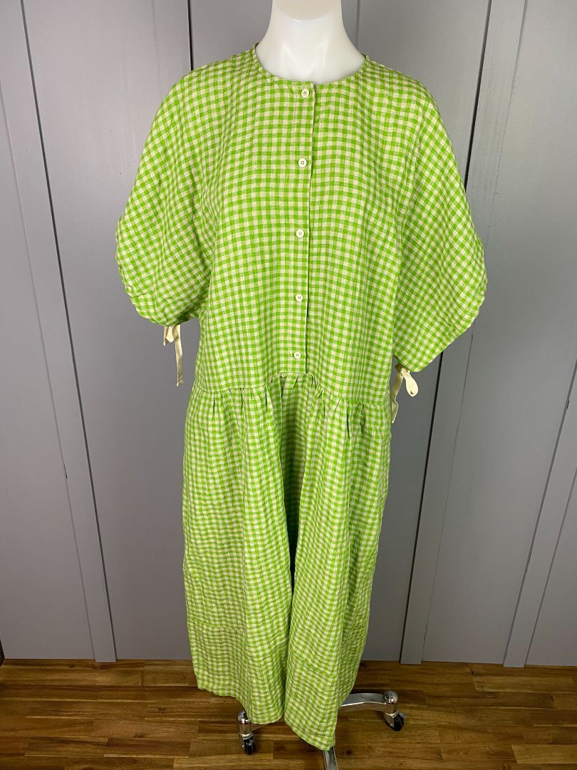 Green Check POL Dress, 10