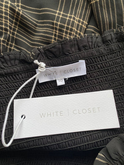 BNWT Black & Tan White Closet Tops, 10