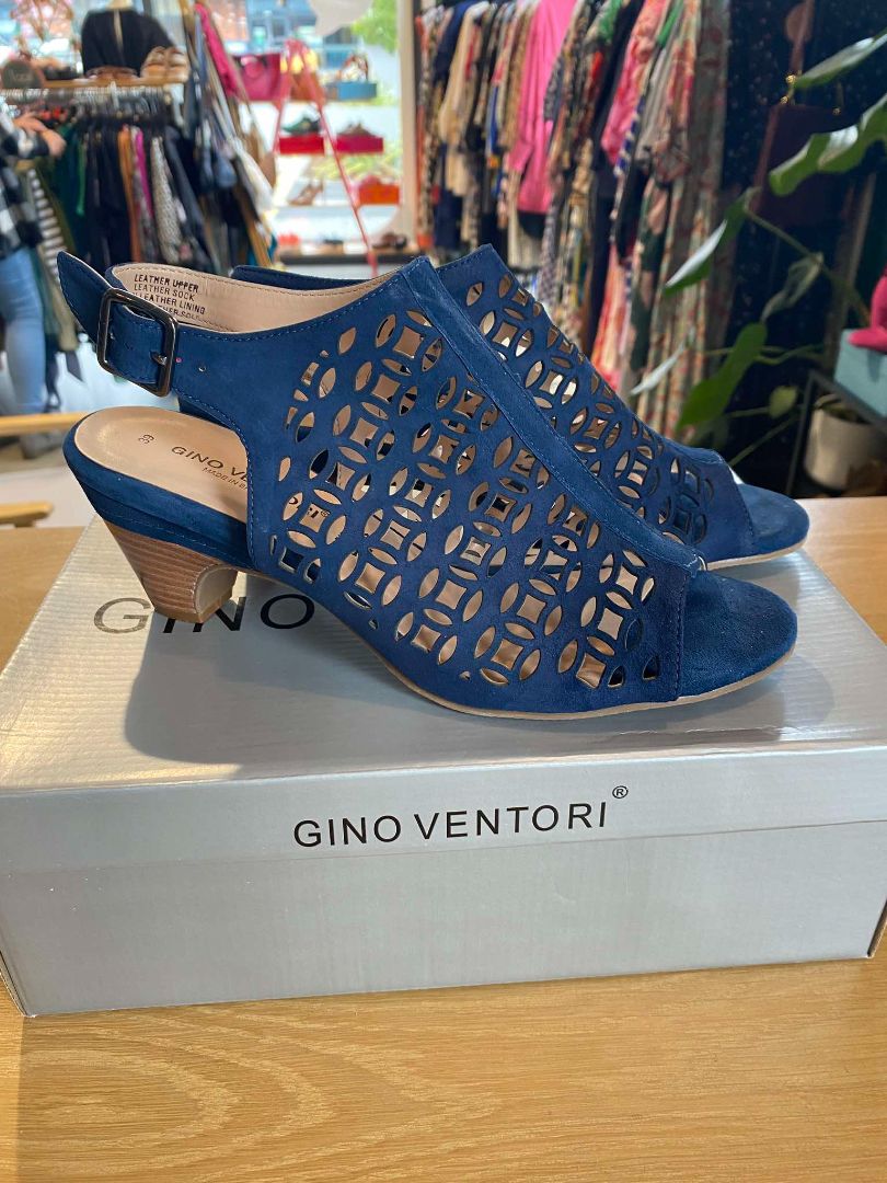 Blue Gino Ventori Shoes, 39