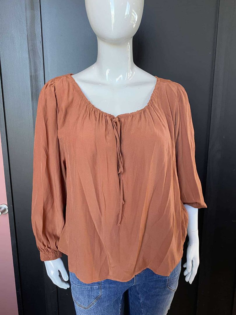 Rust Molly Bracken Tops, XL