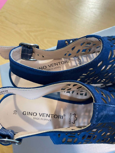 Blue Gino Ventori Shoes, 39