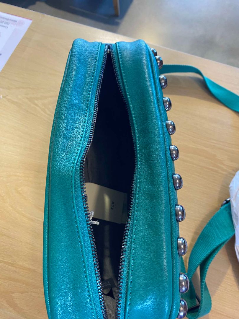 BNWT Jewel Green ELK Bag, 32cm W x 21cm H x 10cm D