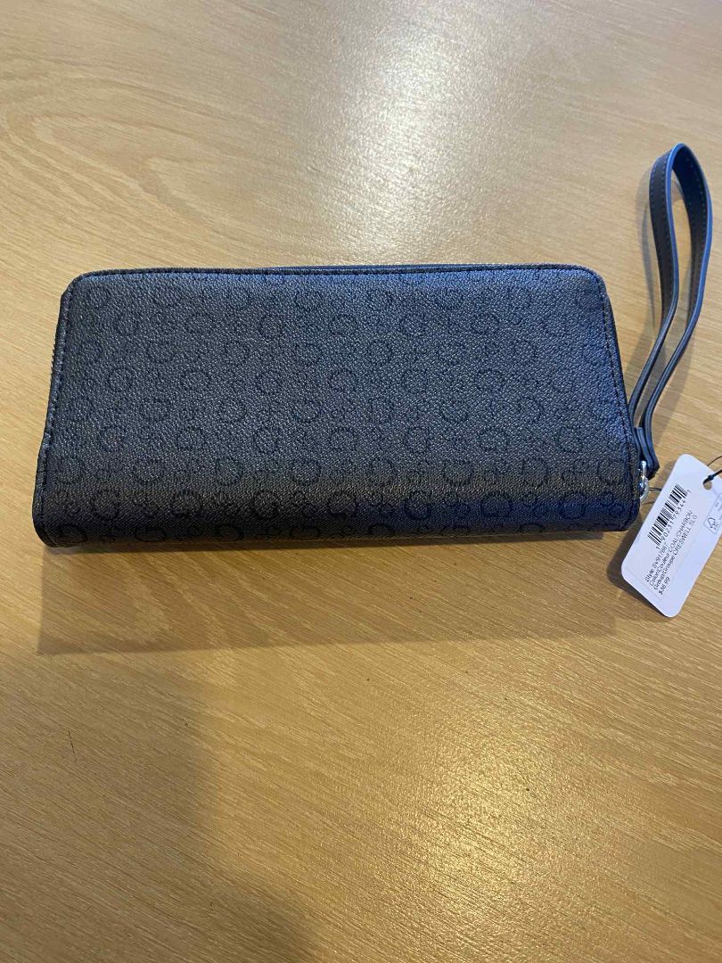 BNWT Black Guess Wallet, 10cm x 19.5cm