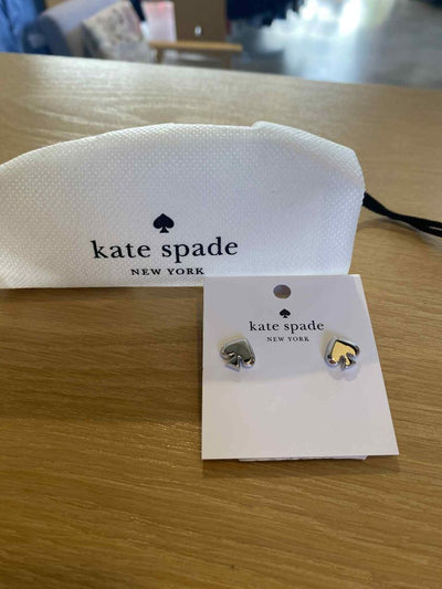 BNWT Silver Kate Spade Earrings, Spade studs