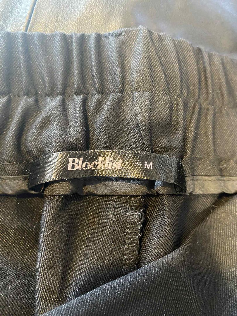Black Blacklist Pants, M