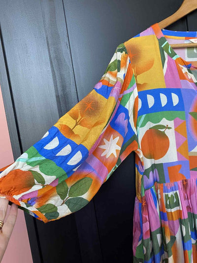 Multi print Gorman Dress, 18