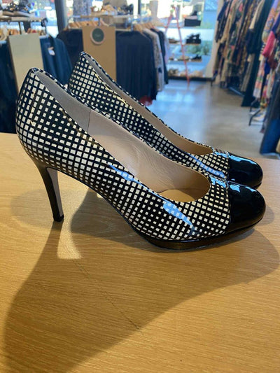 Black & White Hogl Shoes, 38