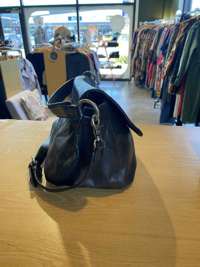Black Briarwood Bag, 31cm x 19cm x 16cm