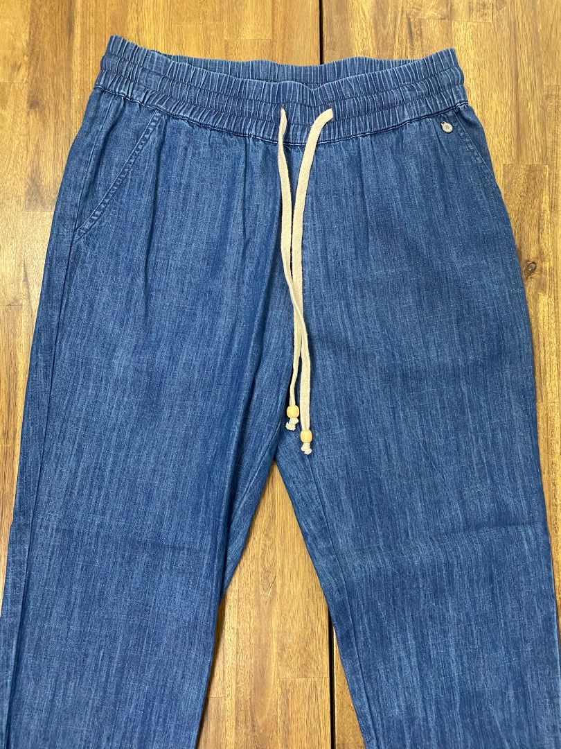 BNWT Blue Brakeburn Chambray Pants, 8