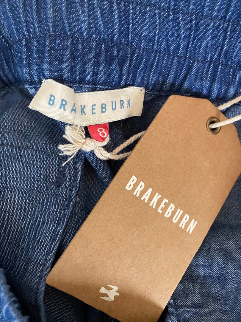 BNWT Blue Brakeburn Chambray Pants, 8