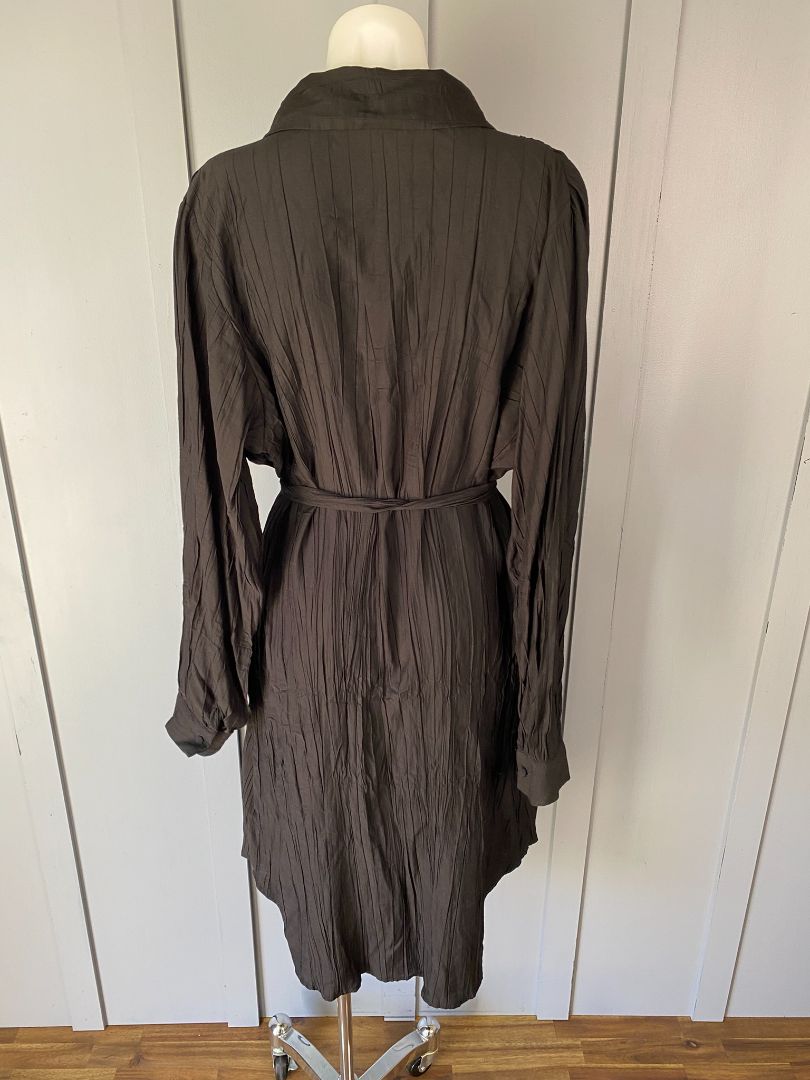 Black Stella Royal Shirt Dress, 16/18