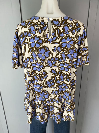 Multi floral print New U Collection Top, 18
