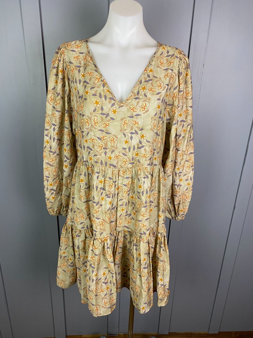 BNWT Pistachio floral Ivy + Jack Dress, 8