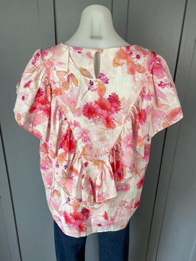 BNWT Pink floral Augustine Tops, XL