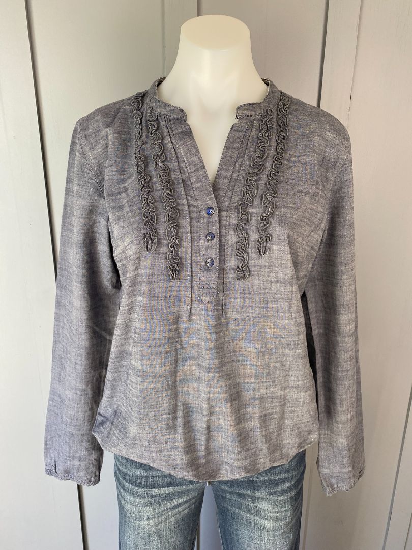Grey Tommy Hilfiger Top, M