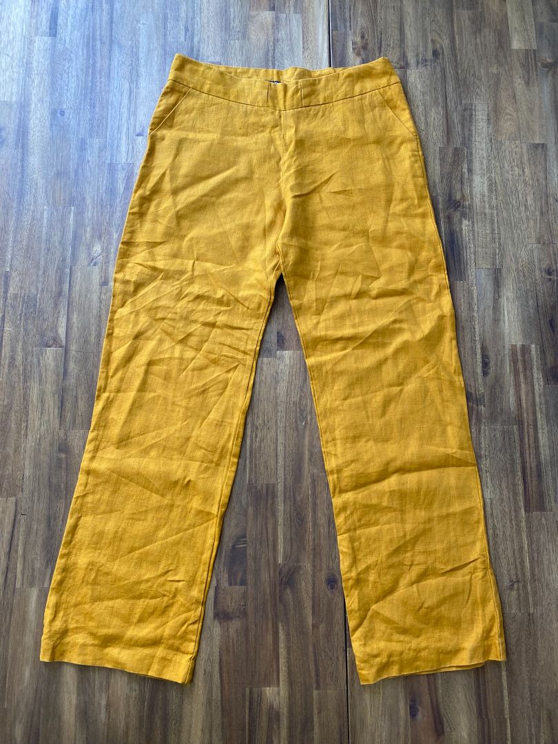 Yellow Ochre Mack & May Pants, 6