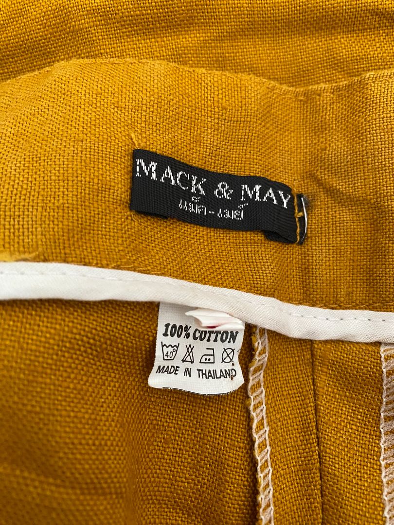 Yellow Ochre Mack & May Pants, 6