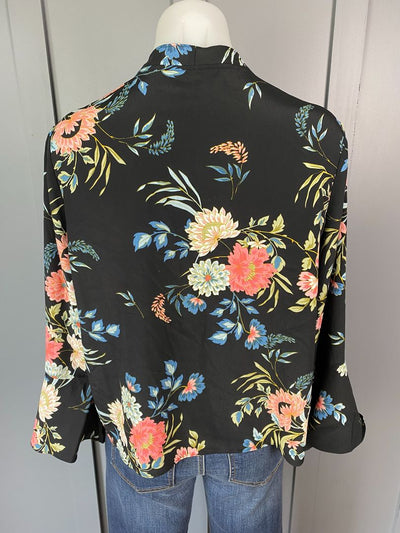 BNWT Black floral Zafina Kimono, 8