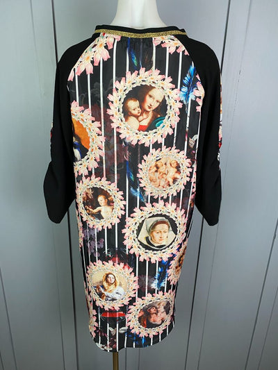 Black & Multi print Libertine Dress/Tunic, 12