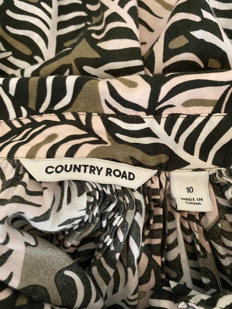 Multi print Country Road Shirt, 10