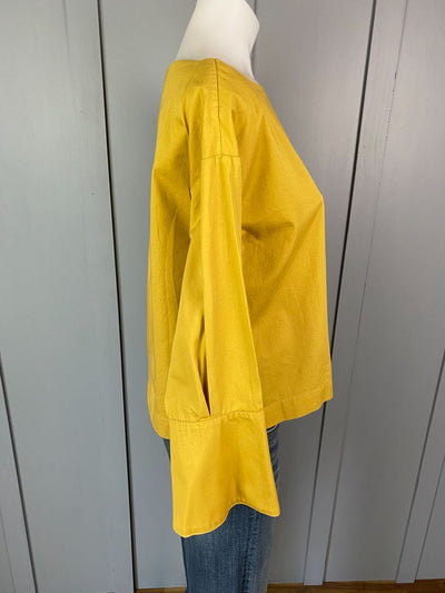 Mustard Yellow Kowtow Top, XS