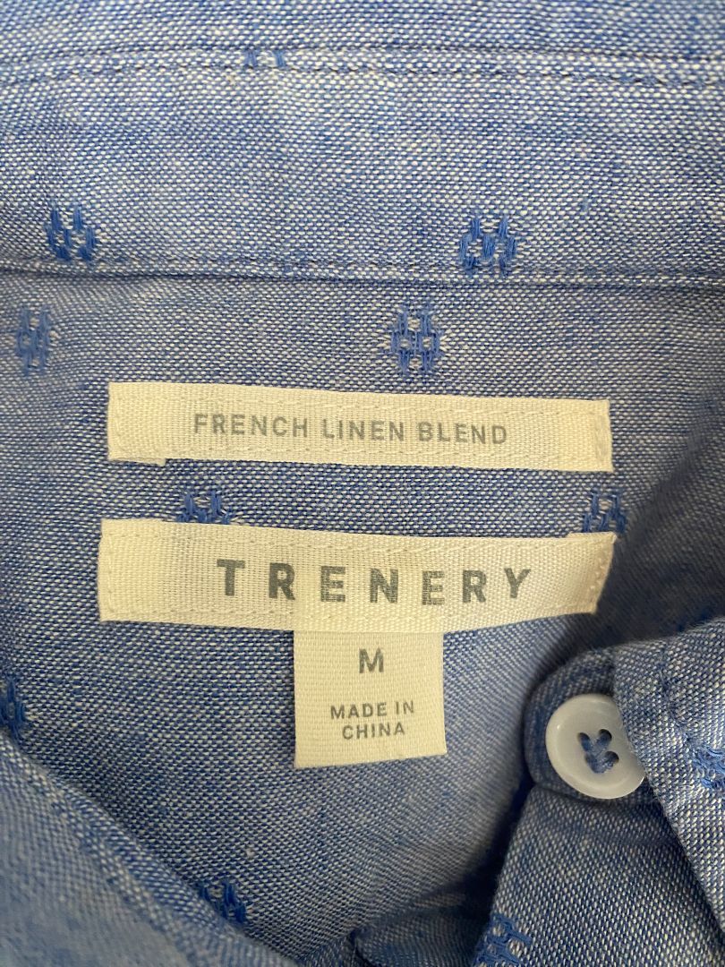 Blue Trenery Shirt, M