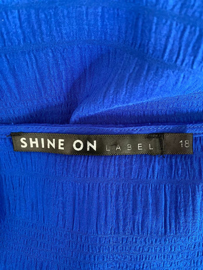 Blue Shine on the label Dress, 18