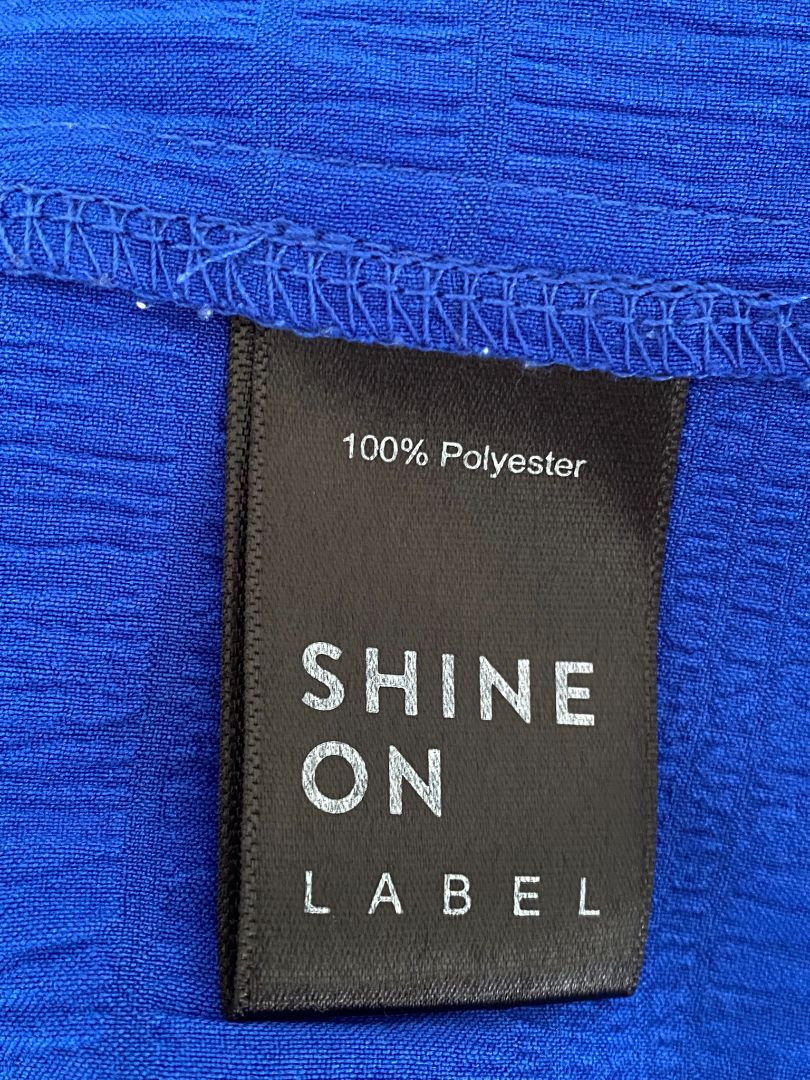 Blue Shine on the label Dress, 18