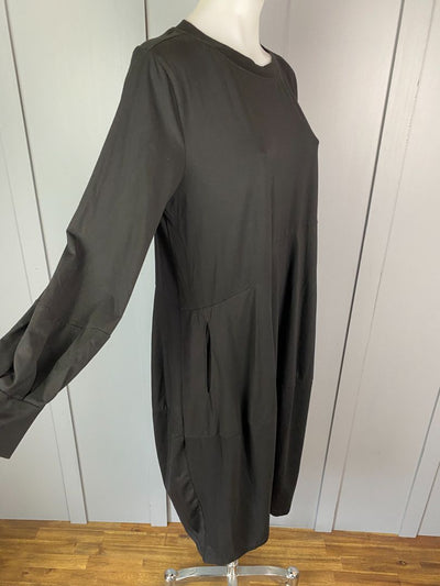 Black Jigsaw Dress, M