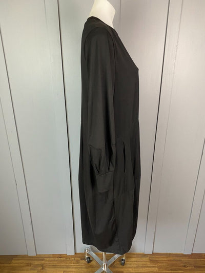 Black Jigsaw Dress, M