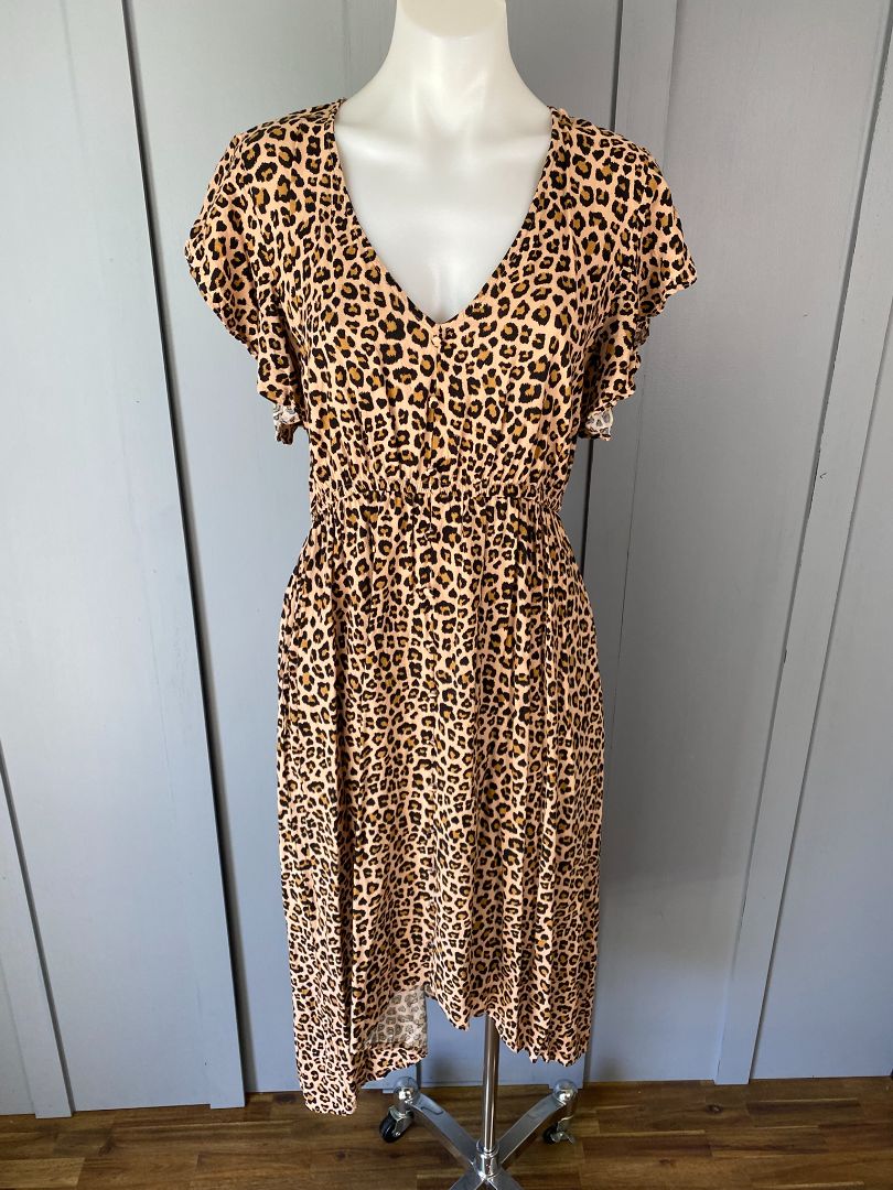 Animal Print Leoni Dress, M