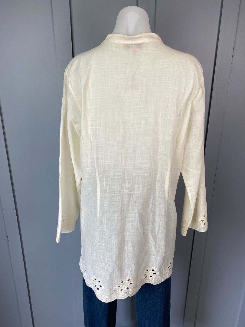 BNWT Cream British India Top/Tunic, 11