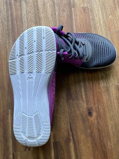 Purple & Grey Reebok Shoes, 39