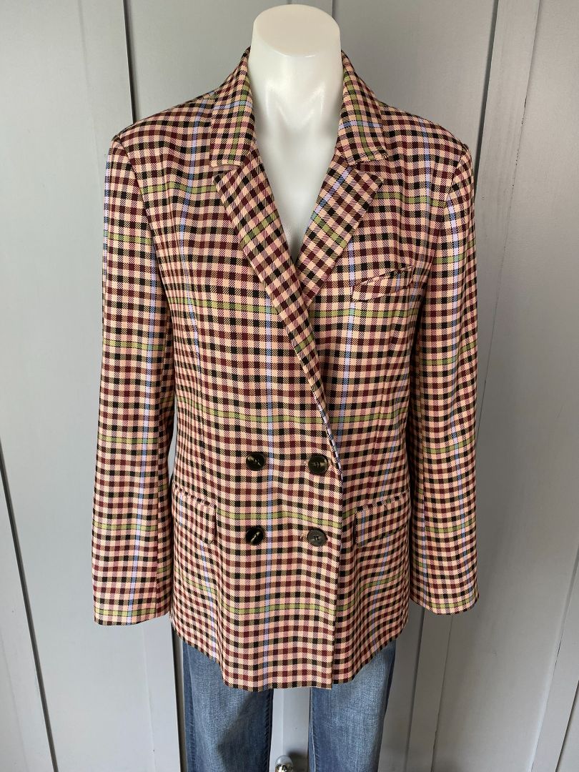 Pink check ASOS Blazer, 14