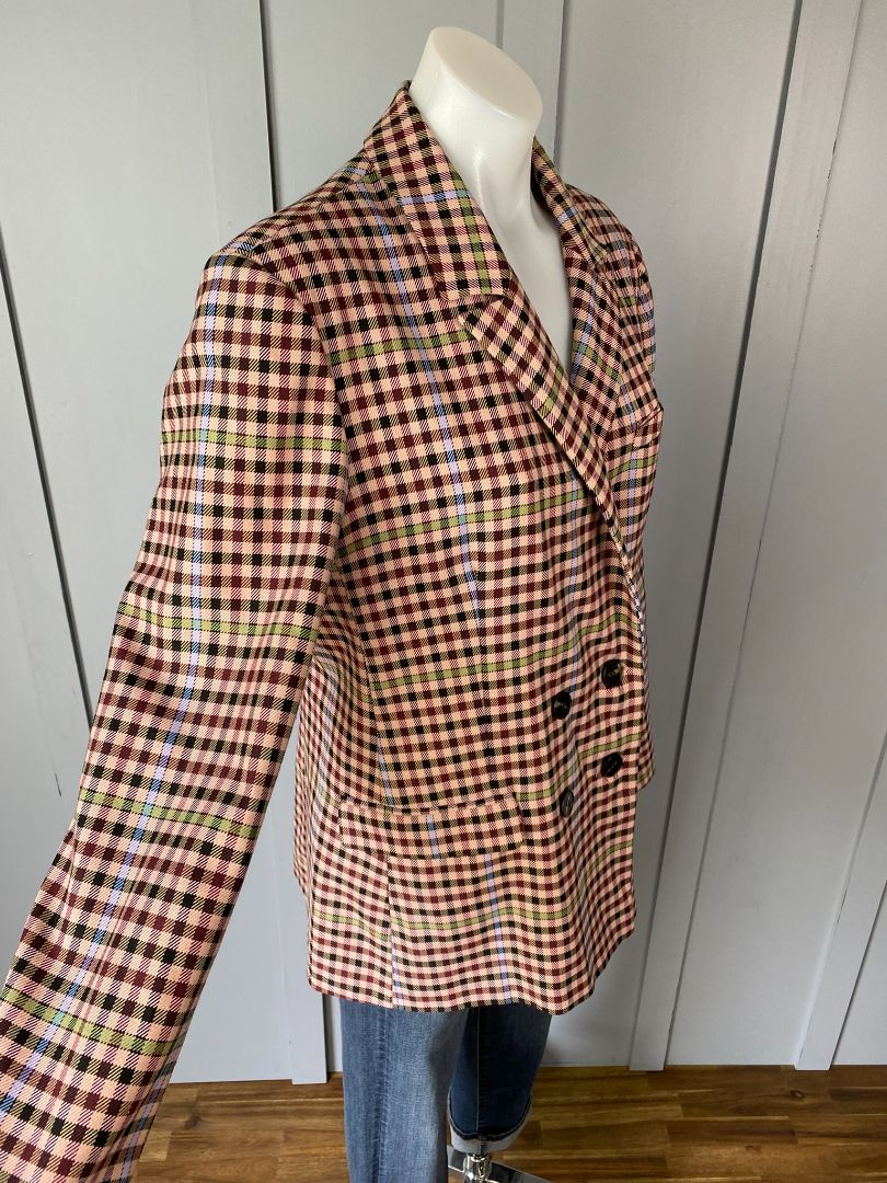 Pink check ASOS Blazer, 14