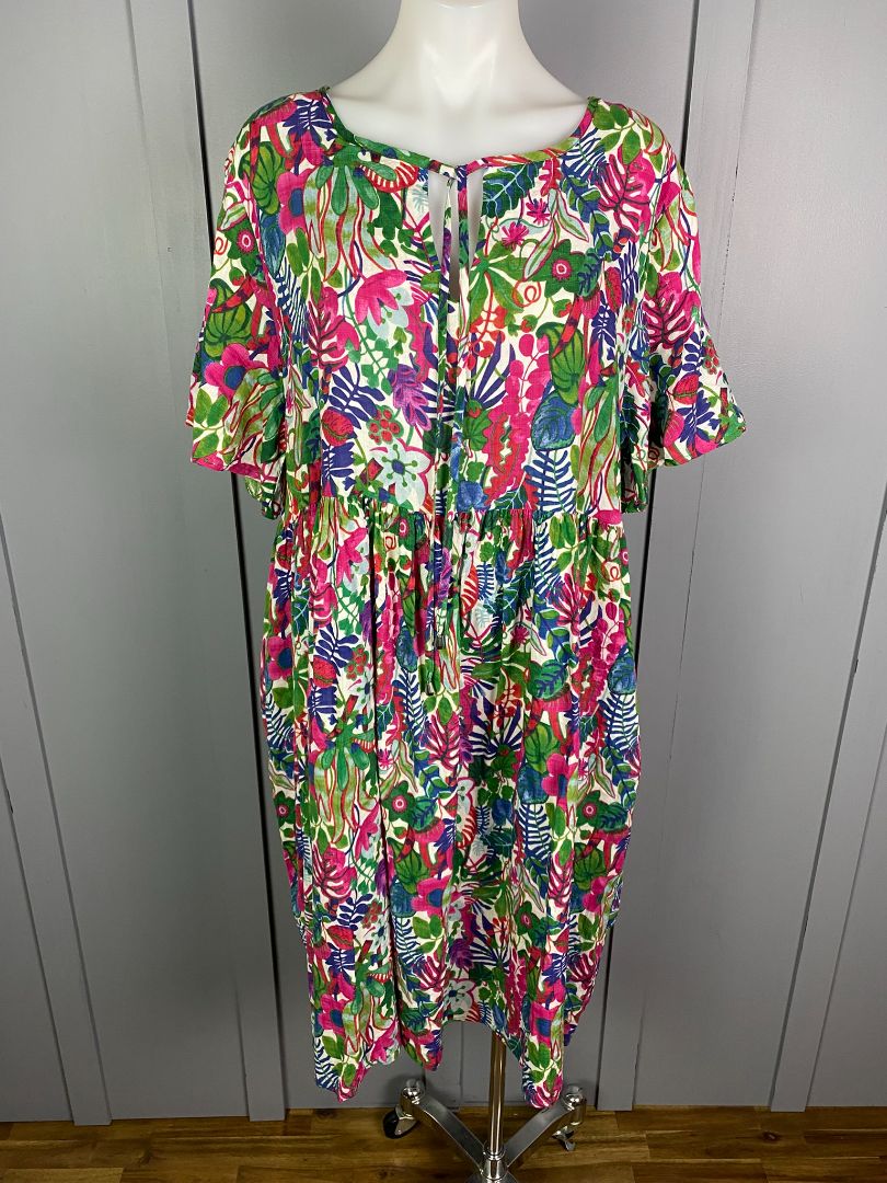 Multi Glam NZ Dress, XL