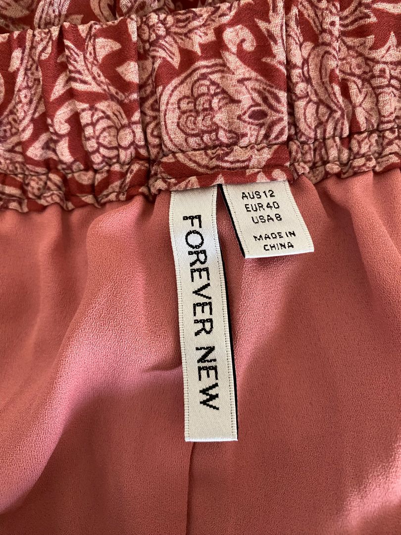 Terracotta print Forever New Skirts, 12