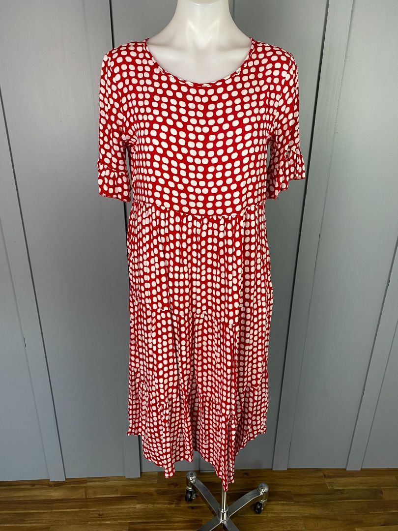 Red & White New U Collection Dress/Tunic, 8