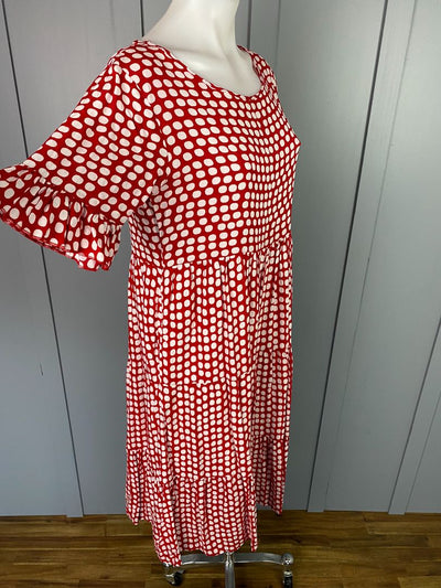 Red & White New U Collection Dress/Tunic, 8