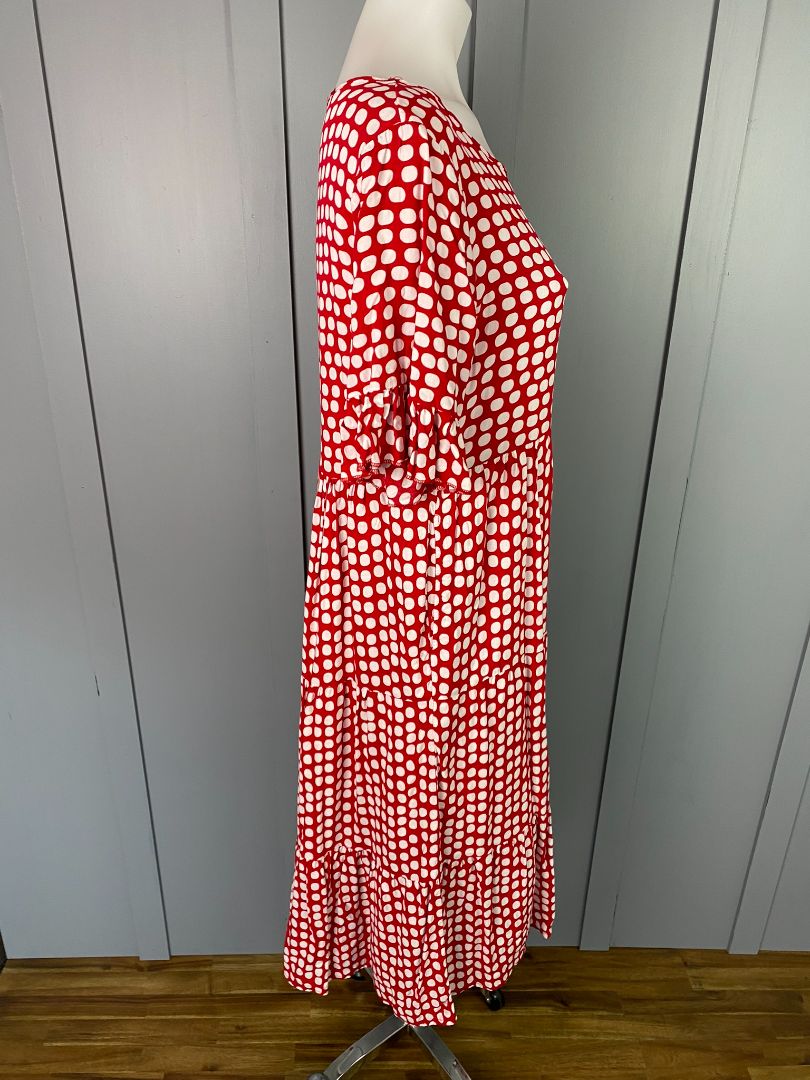 Red & White New U Collection Dress/Tunic, 8