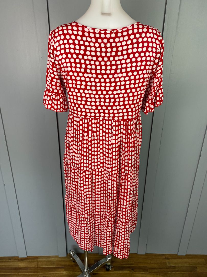 Red & White New U Collection Dress/Tunic, 8