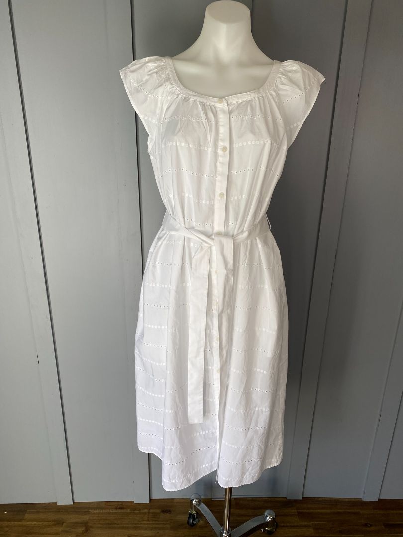 White Uniqlo Dress, L