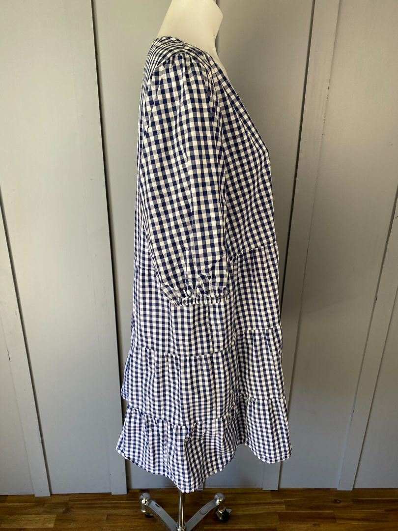 Navy check Shine on Dress, 16