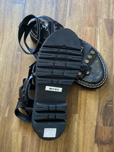 Black Minx Sandals, 40